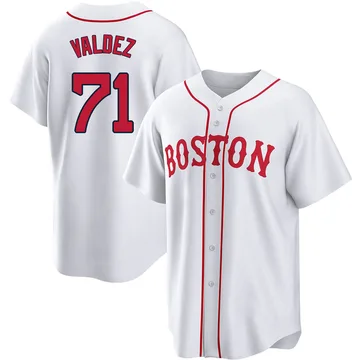 Phillips Valdez Youth Boston Red Sox Replica 2021 Patriots' Day Jersey - White