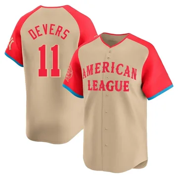 Rafael Devers Men's Boston Red Sox Limited American League 2024 All-Star Game Jersey - Cream