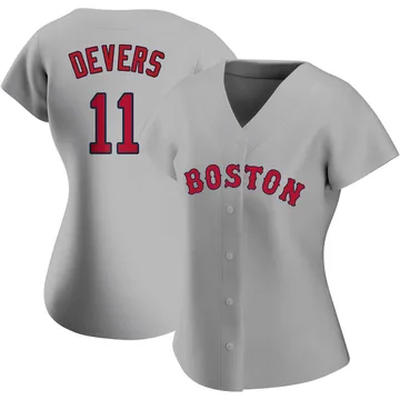 Rafael Devers Women's Boston Red Sox Authentic Road Jersey - Gray