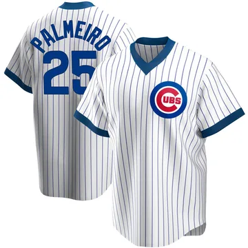 Rafael Palmeiro Men's Chicago Cubs Replica Home Cooperstown Collection Jersey - White