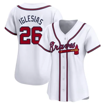 Raisel Iglesias Women's Atlanta Braves Limited Home Jersey - White