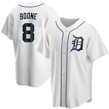 Ray Boone Men's Detroit Tigers Replica Home Jersey - White