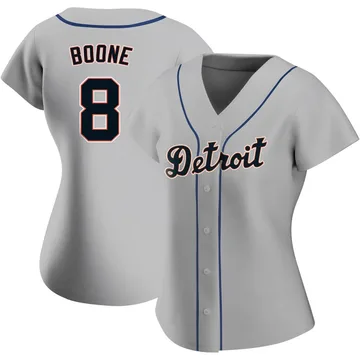 Ray Boone Women's Detroit Tigers Authentic Road Jersey - Gray