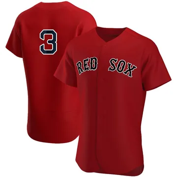 Reese McGuire Men's Boston Red Sox Authentic Alternate Team Jersey - Red