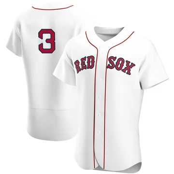 Reese McGuire Men's Boston Red Sox Authentic Home Team Jersey - White