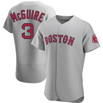 Reese McGuire Men's Boston Red Sox Authentic Road Jersey - Gray