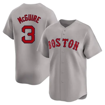 Reese McGuire Men's Boston Red Sox Limited Away Jersey - Gray