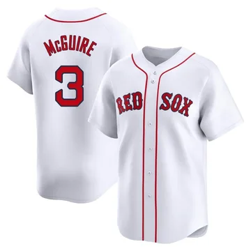 Reese McGuire Men's Boston Red Sox Limited Home Jersey - White