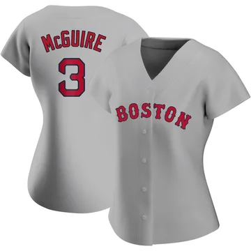 Reese McGuire Women's Boston Red Sox Authentic Road Jersey - Gray