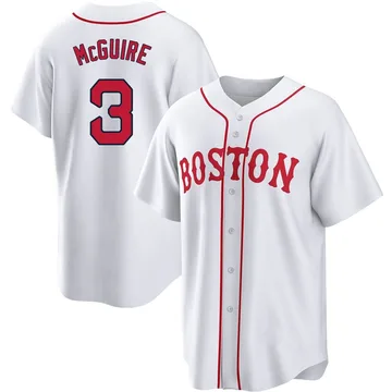 Reese McGuire Youth Boston Red Sox Replica 2021 Patriots' Day Jersey - White