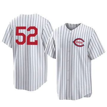 Reiver Sanmartin Men's Cincinnati Reds Replica 2022 Field Of Dreams Jersey - White