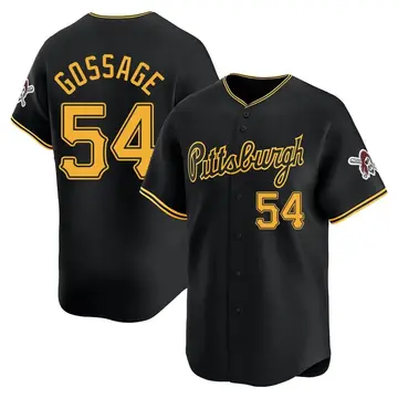 Rich Gossage Men's Pittsburgh Pirates Limited Alternate Jersey - Black