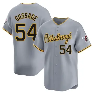 Rich Gossage Men's Pittsburgh Pirates Limited Away Jersey - Gray