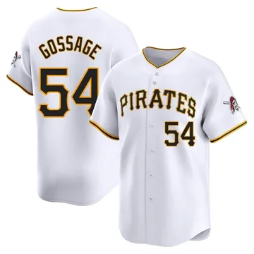 Rich Gossage Men's Pittsburgh Pirates Limited Home Jersey - White