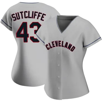 Rick Sutcliffe Women's Cleveland Guardians Authentic Road Jersey - Gray