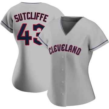 Rick Sutcliffe Women's Cleveland Guardians Authentic Road Jersey - Gray