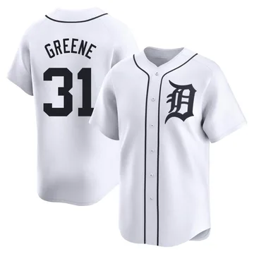 Riley Greene Men's Detroit Tigers Limited Home Jersey - White