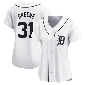 Riley Greene Women's Detroit Tigers Limited Home Jersey - White