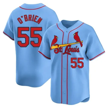 Riley O'Brien Youth St. Louis Cardinals Limited Alternate Jersey - Light Blue