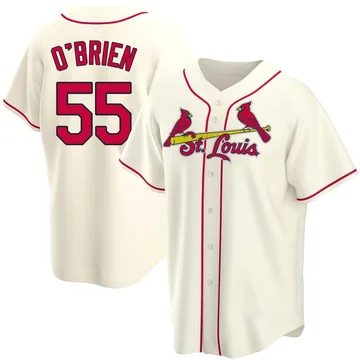 Riley O'Brien Youth St. Louis Cardinals Replica Alternate Jersey - Cream