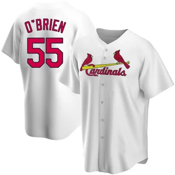 Riley O'Brien Youth St. Louis Cardinals Replica Home Jersey - White