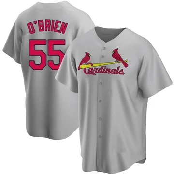 Riley O'Brien Youth St. Louis Cardinals Replica Road Jersey - Gray