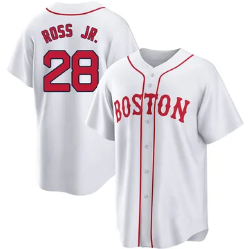 Robbie Ross Jr. Men's Boston Red Sox Replica 2021 Patriots' Day Jersey - White