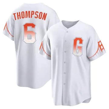 Robby Thompson Youth San Francisco Giants Replica 2021 City Connect Jersey - White