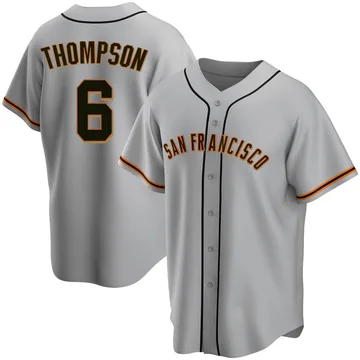 Robby Thompson Youth San Francisco Giants Replica Road Jersey - Gray