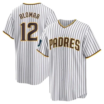 Roberto Alomar Men's San Diego Padres Replica 2024 World Tour Seoul Series Home Jersey - White