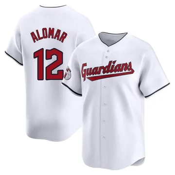 Roberto Alomar Youth Cleveland Guardians Limited Home Jersey - White