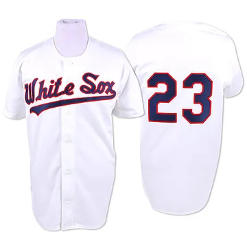 Robin Ventura Men's Chicago White Sox Authentic Throwback Jersey - White