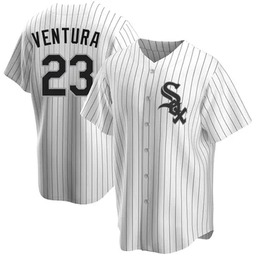 Robin Ventura Men's Chicago White Sox Replica Home Jersey - White