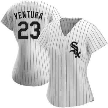 Robin Ventura Women's Chicago White Sox Authentic Home Jersey - White