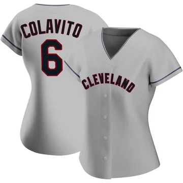 Rocky Colavito Women's Cleveland Guardians Authentic Road Jersey - Gray