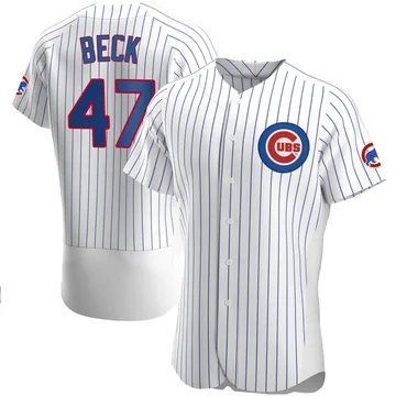 Rod Beck Men's Chicago Cubs Authentic Home Jersey - White