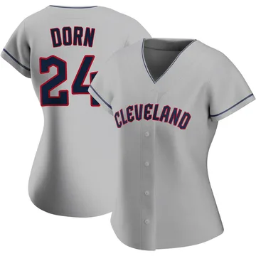 Roger Dorn Women's Cleveland Guardians Authentic Road Jersey - Gray