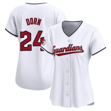 Roger Dorn Women's Cleveland Guardians Limited Home Jersey - White