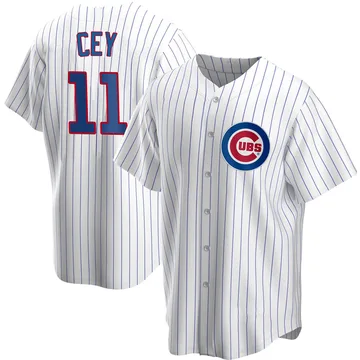 Ron Cey Men's Chicago Cubs Replica Home Jersey - White