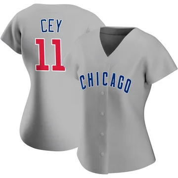 Ron Cey Women's Chicago Cubs Authentic Road Jersey - Gray