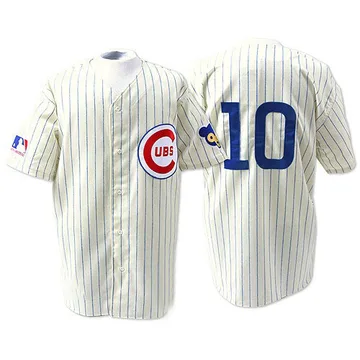 Ron Santo Men's Chicago Cubs Authentic Throwback Jersey - White