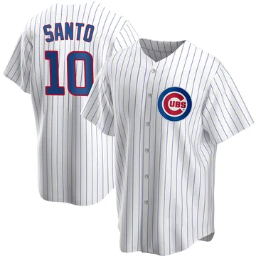 Ron Santo Men's Chicago Cubs Replica Home Jersey - White