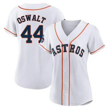 Roy Oswalt Women's Houston Astros Authentic 2022 World Series Champions Home Jersey - White