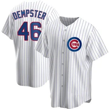 Ryan Dempster Men's Chicago Cubs Replica Home Jersey - White