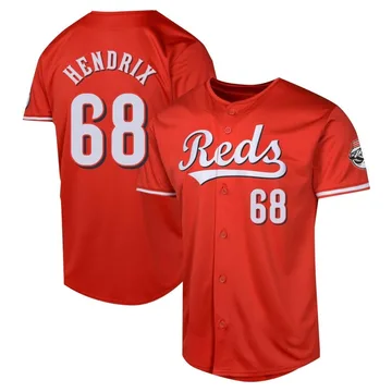 Ryan Hendrix Men's Cincinnati Reds Limited Alternate Jersey - Red