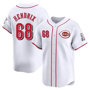 Ryan Hendrix Men's Cincinnati Reds Limited Home Jersey - White