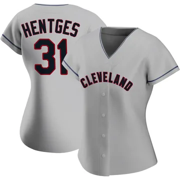 Sam Hentges Women's Cleveland Guardians Authentic Road Jersey - Gray