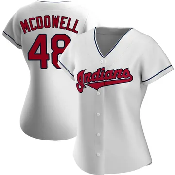 Sam Mcdowell Women's Cleveland Guardians Authentic Home Jersey - White