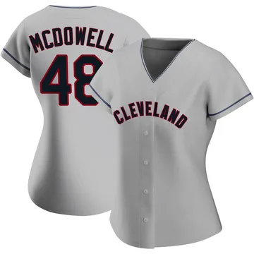 Sam Mcdowell Women's Cleveland Guardians Authentic Road Jersey - Gray