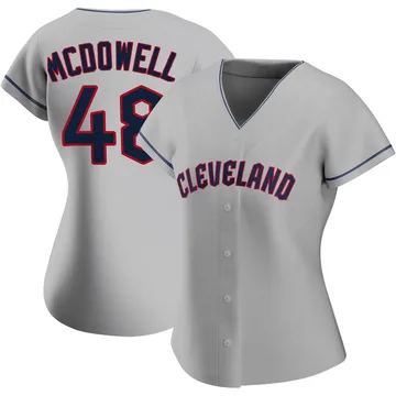 Sam Mcdowell Women's Cleveland Guardians Authentic Road Jersey - Gray